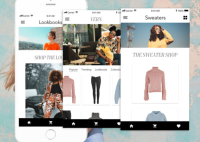 Vern Fashion Fashion E-commerce App